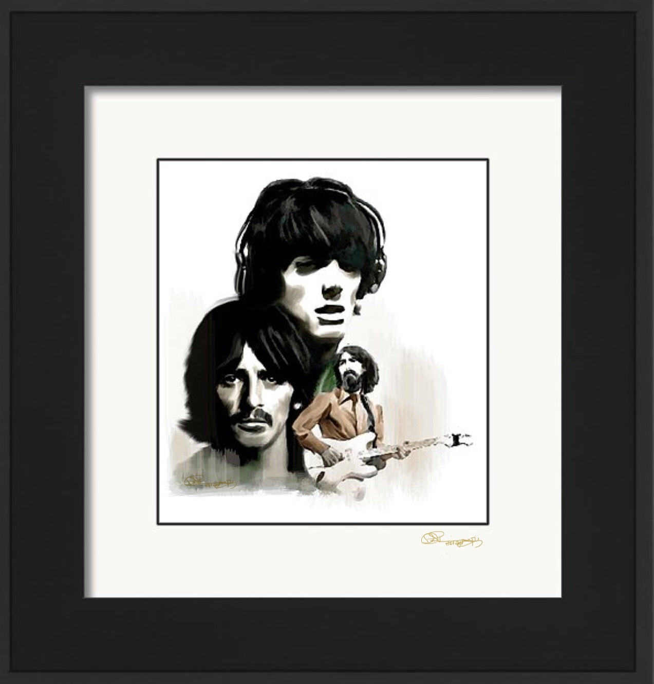 George Harrison-REQUIEM For George Original Artwork