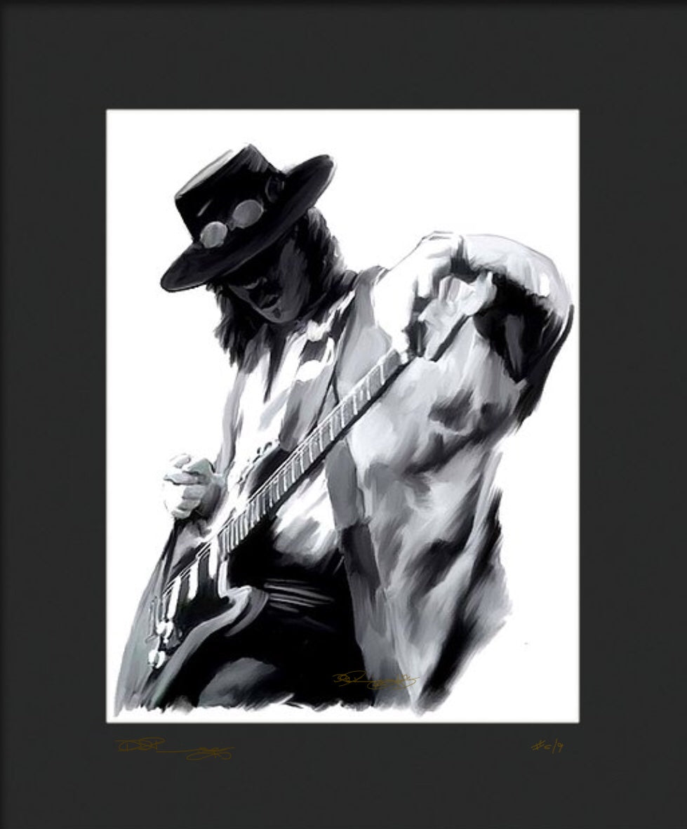 Stevie Ray Vaughan, The Maestro (Lithographs)